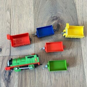 Percy Motorized Trackmaster Thomas & Friends Train Talking, Trailers Tested